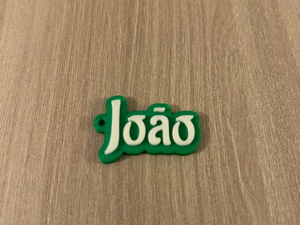 Llavero nombre Joao, vista 1