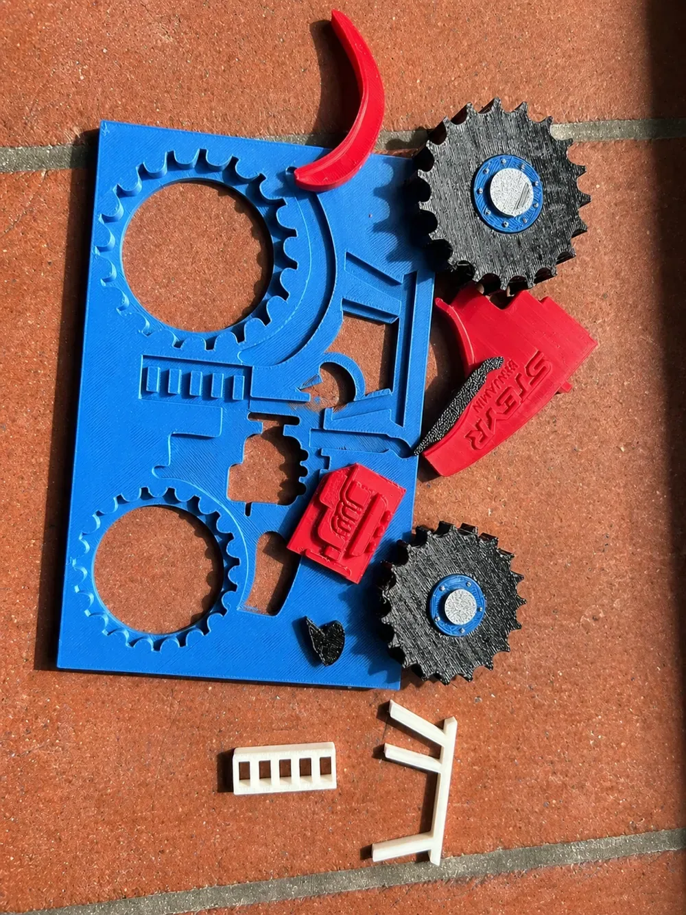 Rompecabezas de tractores Steyr para niños 3D Elements, vista 2