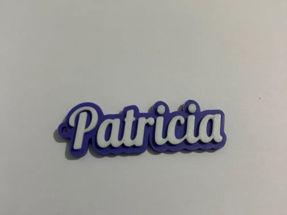 Llavero con nombre Patricia, vista 1