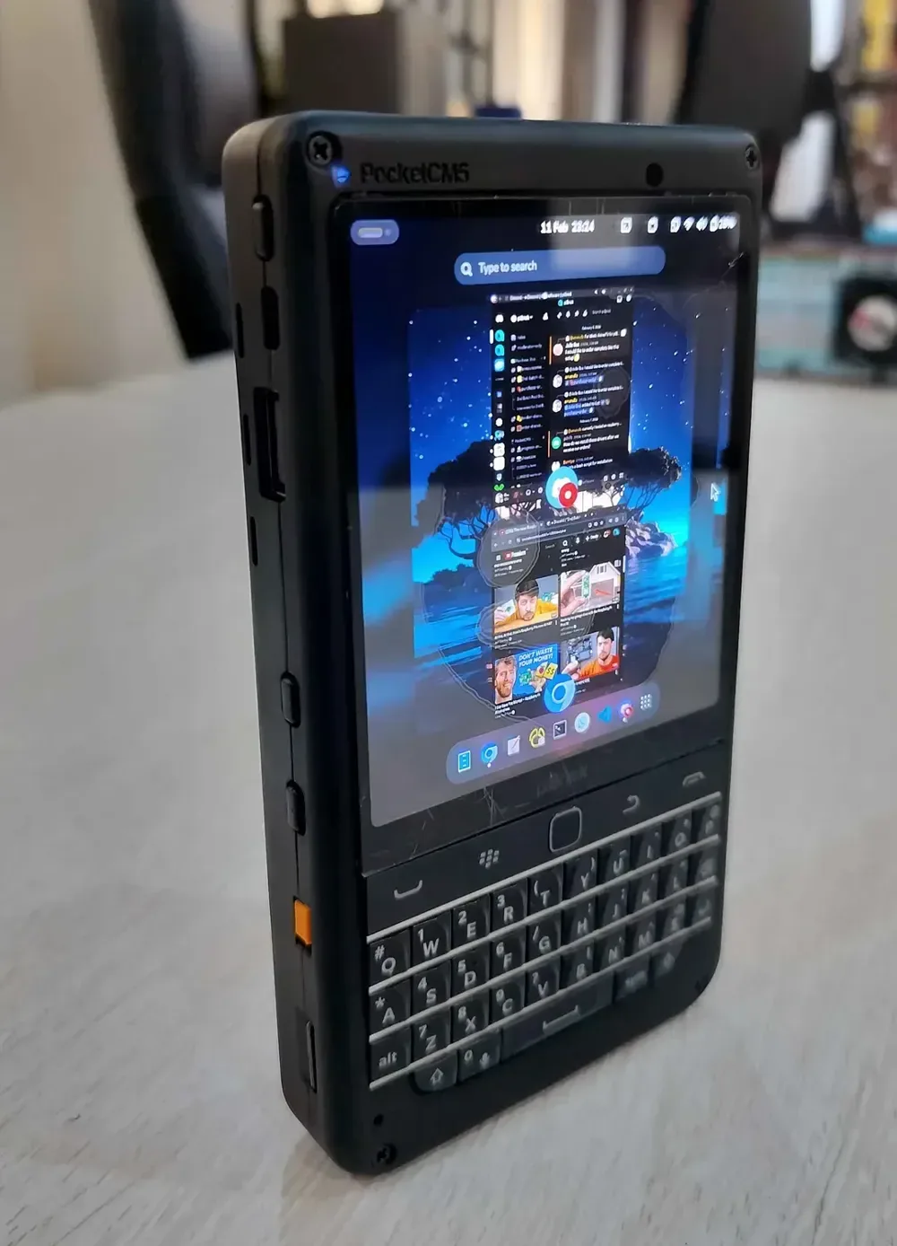 PiBrick Pocket-CM5, vista 2