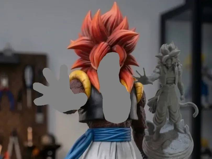 Gogeta Super Saiyajin 4,id, vista 1
