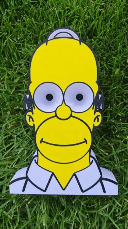 Homero Simpson te está siguiendo, vista 1