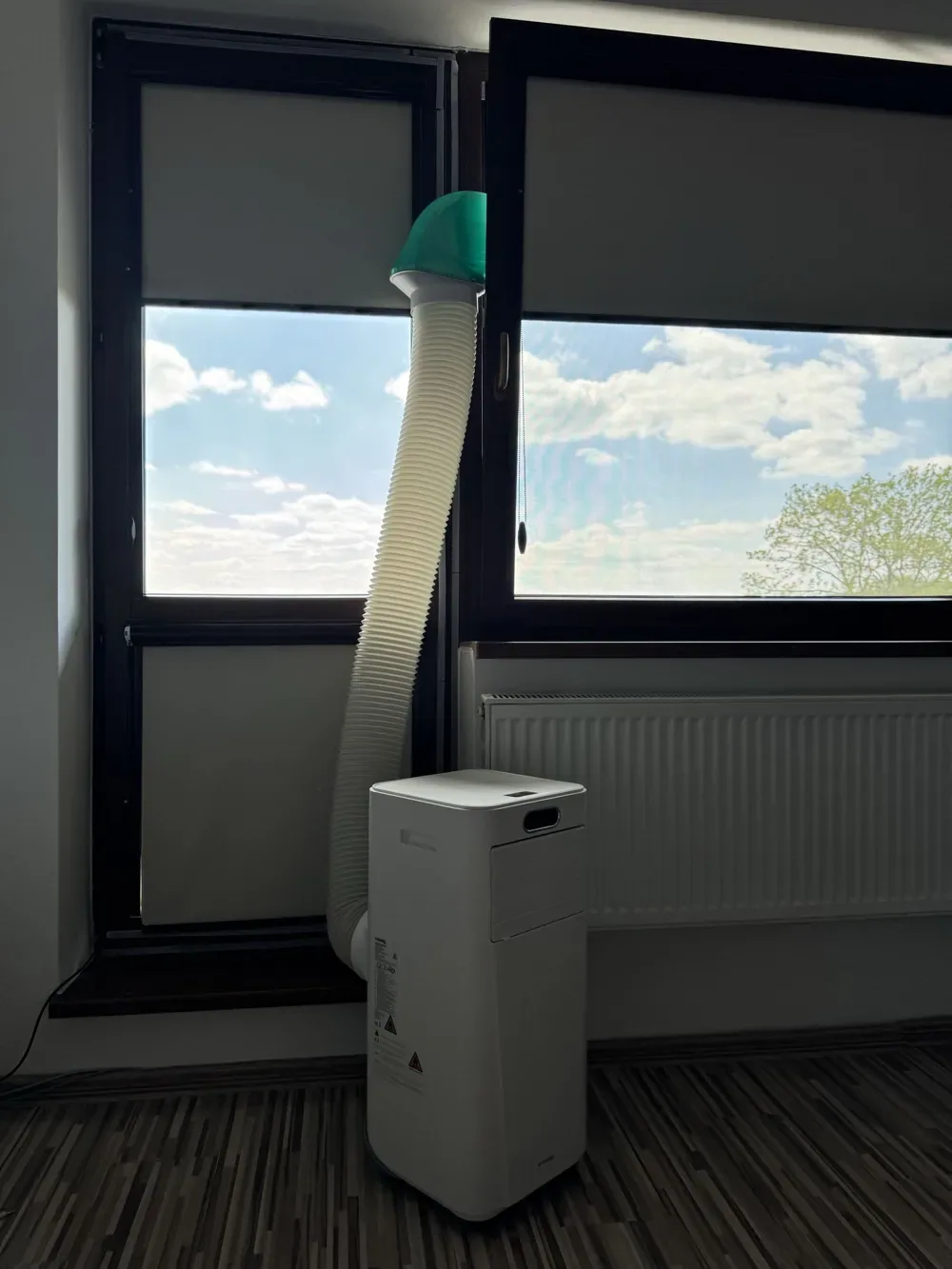 Adaptador de ventilación de ventana de 90° para aire acondicionado portátil, vista 3