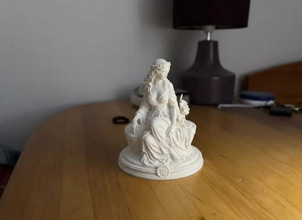 Zodiaco Virgo – Figura Diosa Doncella, vista 2