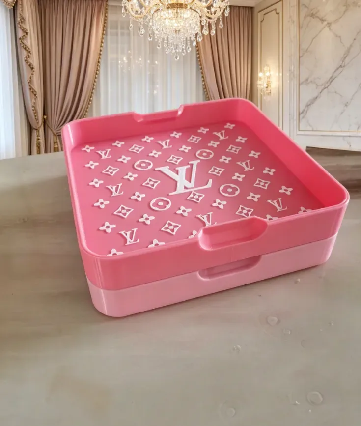 Caja de almacenamiento de joyas apilable Lv Collaboration, vista 3