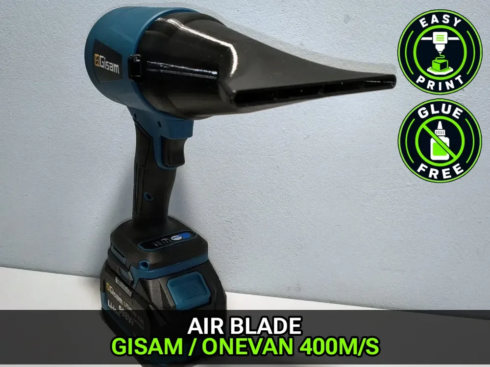 Air Blade - boquilla plana para secar automóviles | GISAM 400m/s, vista 1
