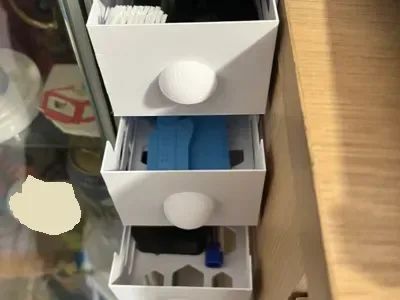 Cómoda para impresión 3D, vista 1