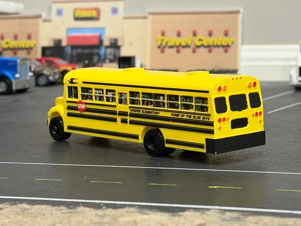 Autobús escolar 1-64 | 3800, vista 3