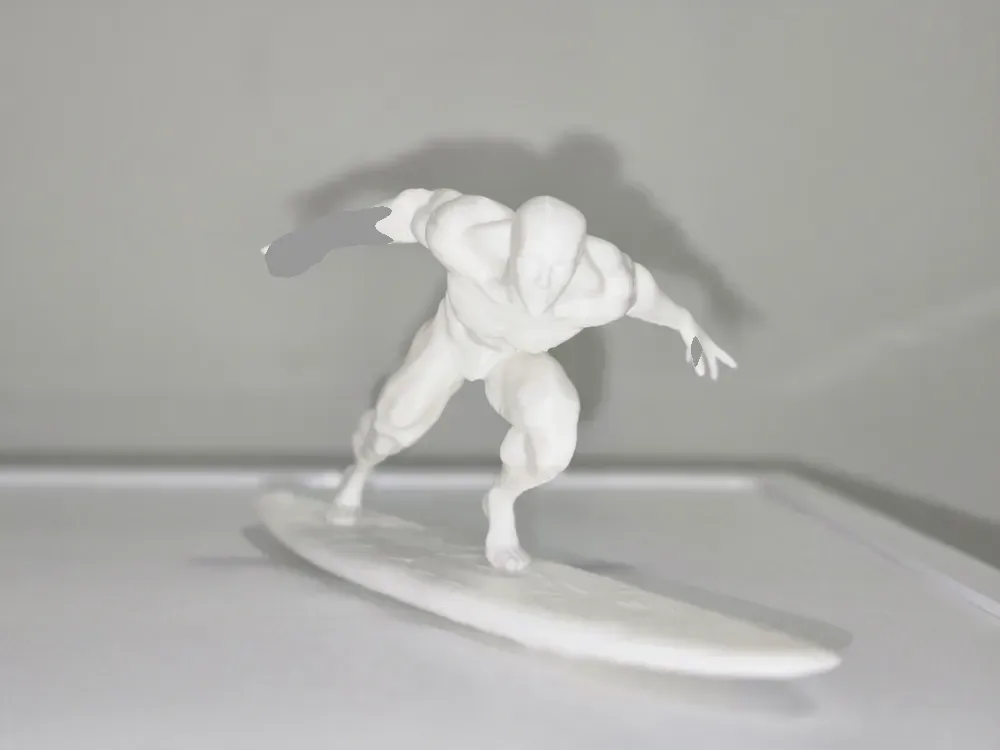 Silver Surfer - Figura de acción Fantastic4, vista 1
