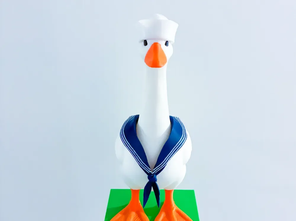 Collar y sombrero Crackerjack azul marino Desk Goose Gear, vista 1