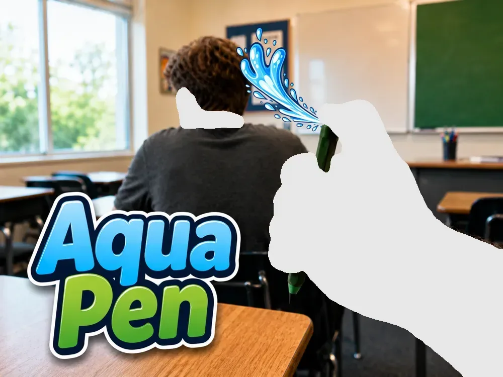 Aqua Pen - Pluma de broma de agua, vista 1