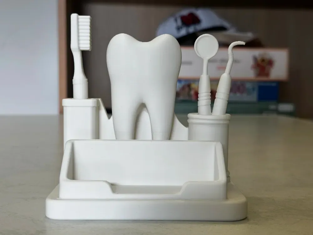 Titular de la tarjeta de visita del dentista - Organizador de dientes, vista 3