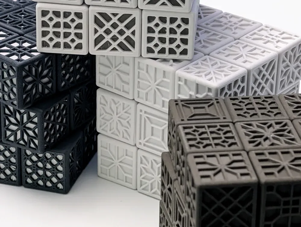 Kumiko inspiró el cubo de Rubik, vista 3