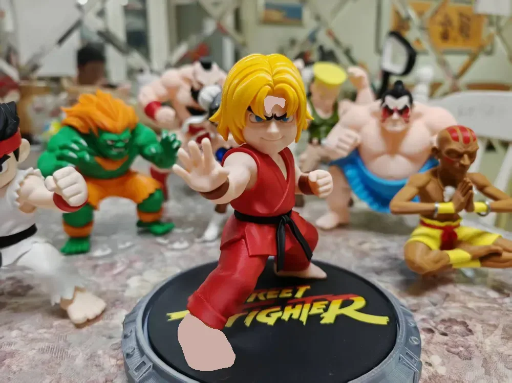 Chibi Street Fighter Ken - Impresión de varias partes (no se requiere AMS), vista 2