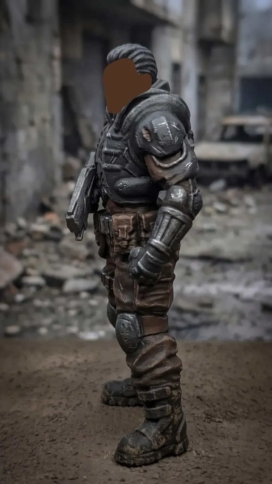 Marcus "Ironclad" Vance - Veterano del Yermo, vista 3