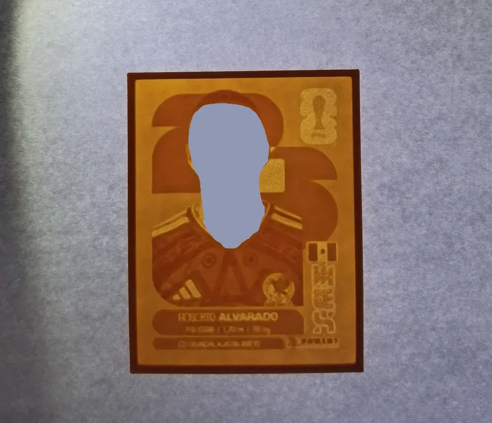 Figura 3D Roberto Alvarado (Álbum Panini 2026), vista 2