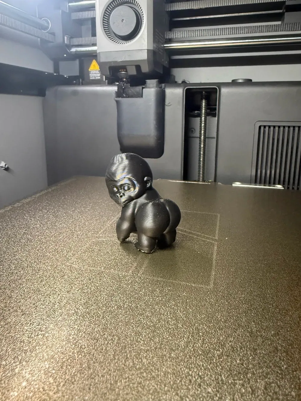 Gorila Thicc en miniatura - 50 mm - Impresión de 30 minutos, vista 3