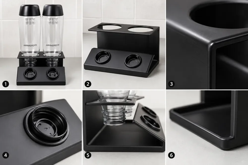 Organizador de gorros y secado higiénico SodaStream Duo, vista 2