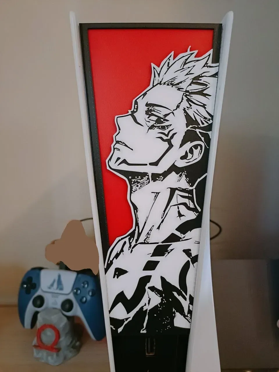Placas frontales personalizadas para PS5: anime-juegos-película, vista 2