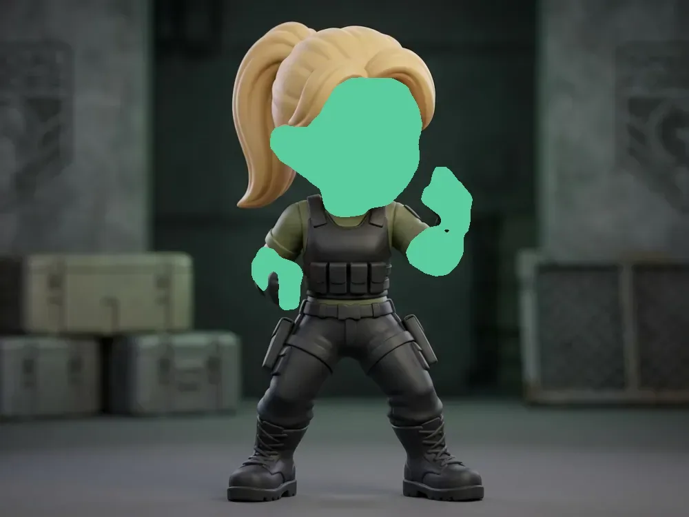 Chibi sonya-blade, vista 1