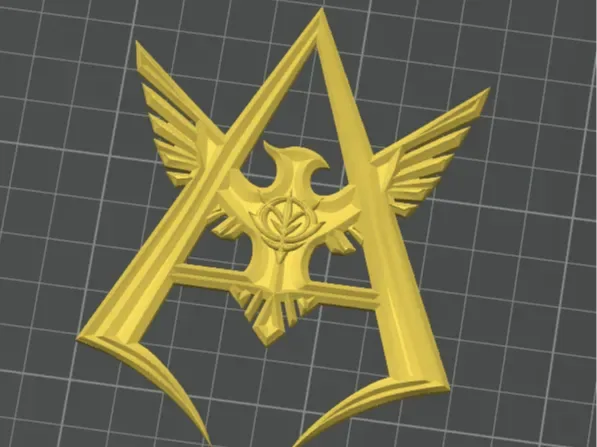 Emblema de Char Aznable, vista 1