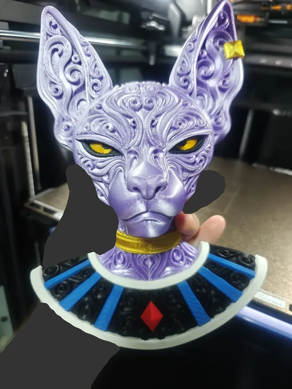 Beerus (Bills) - Colección de arte mural Dragon Ball, vista 3