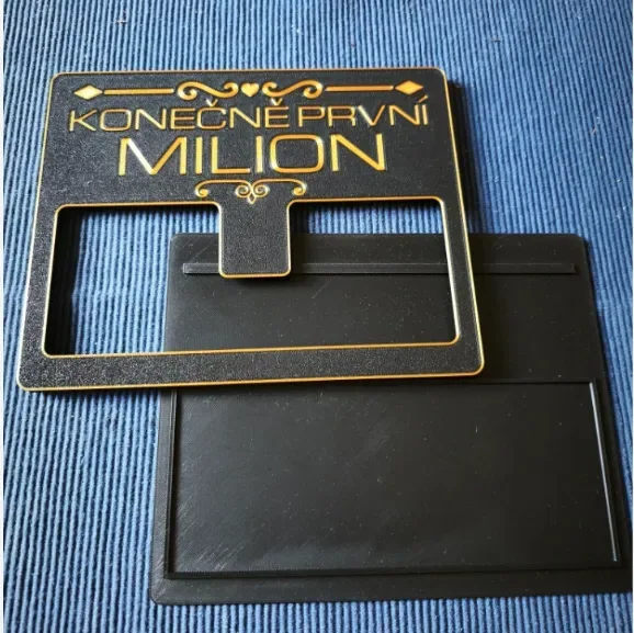 Caja de regalo de dinero checo de 1 millón de coronas checas, vista 3
