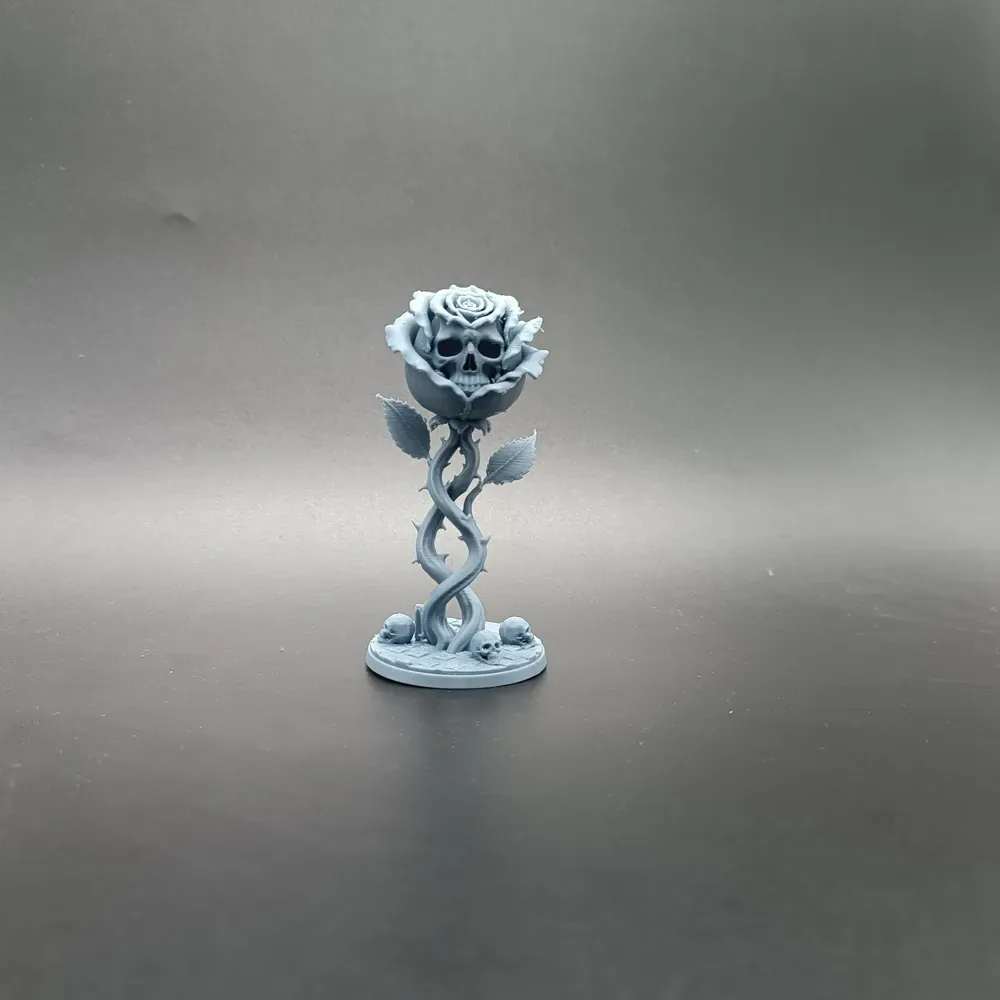 Rosa Oscura de la Mortalidad - Rosa Calavera Espinosa, vista 2