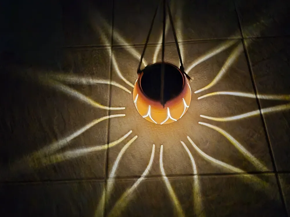 Linterna Solar o LED Linterna Solar Mandala, vista 1