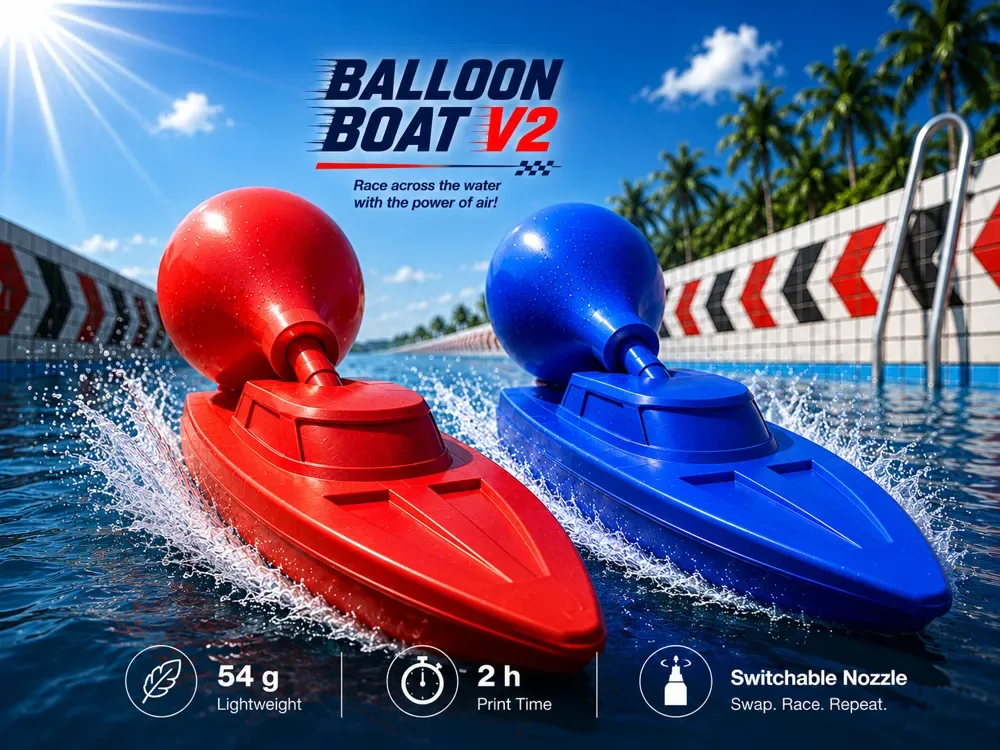 Barco en globo V2 - Edición Speed ​​Boat, vista 1