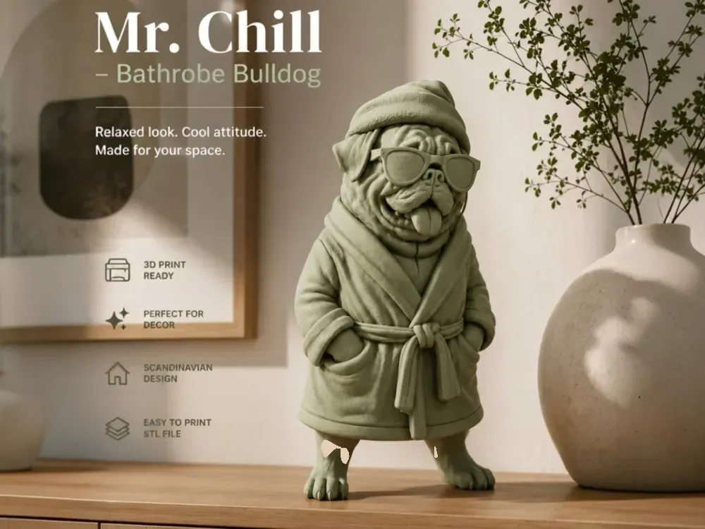 Mr. Chill – Albornoz Bulldog, vista 1