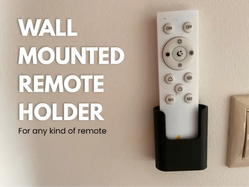 Soporte remoto universal para montaje en pared para impresión 3D, vista 1