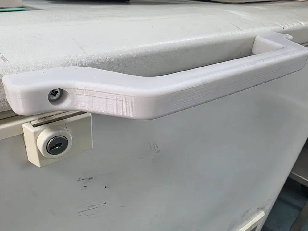 Reemplazo de la manija del congelador horizontal para impresión 3D, vista 1