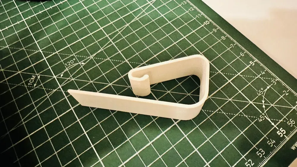 pinza para toalla para impresión 3D, vista 2
