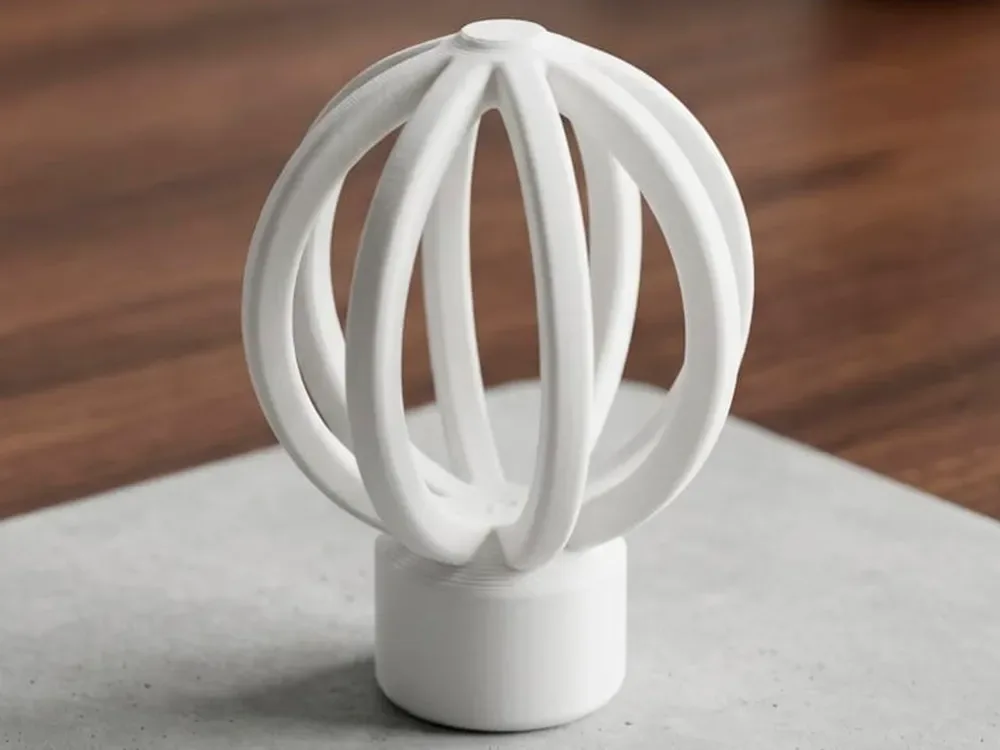 Remate de cortina estilo IKEA RÄCKA TALLBARSMAL para impresión 3D, vista 1