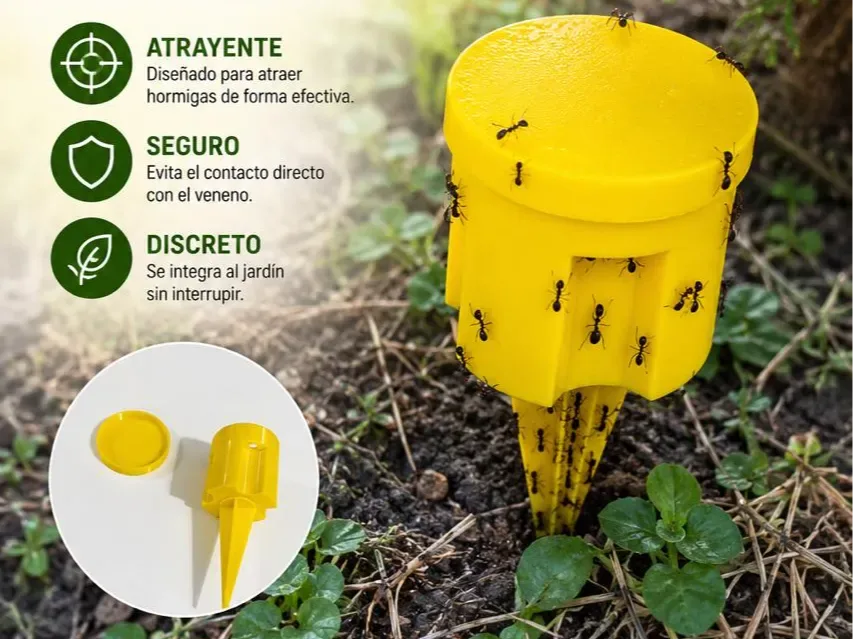 PORTA CEBO PARA HORMIGAS para impresión 3D, vista 1