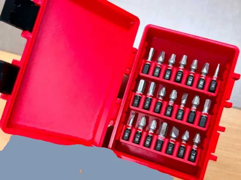 Estuche Organizador para Bits para impresión 3D, vista 1