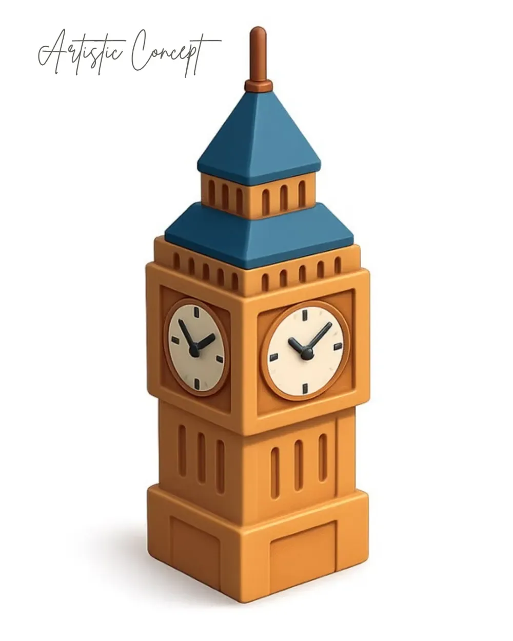 Big Ben simplificado, vista 2