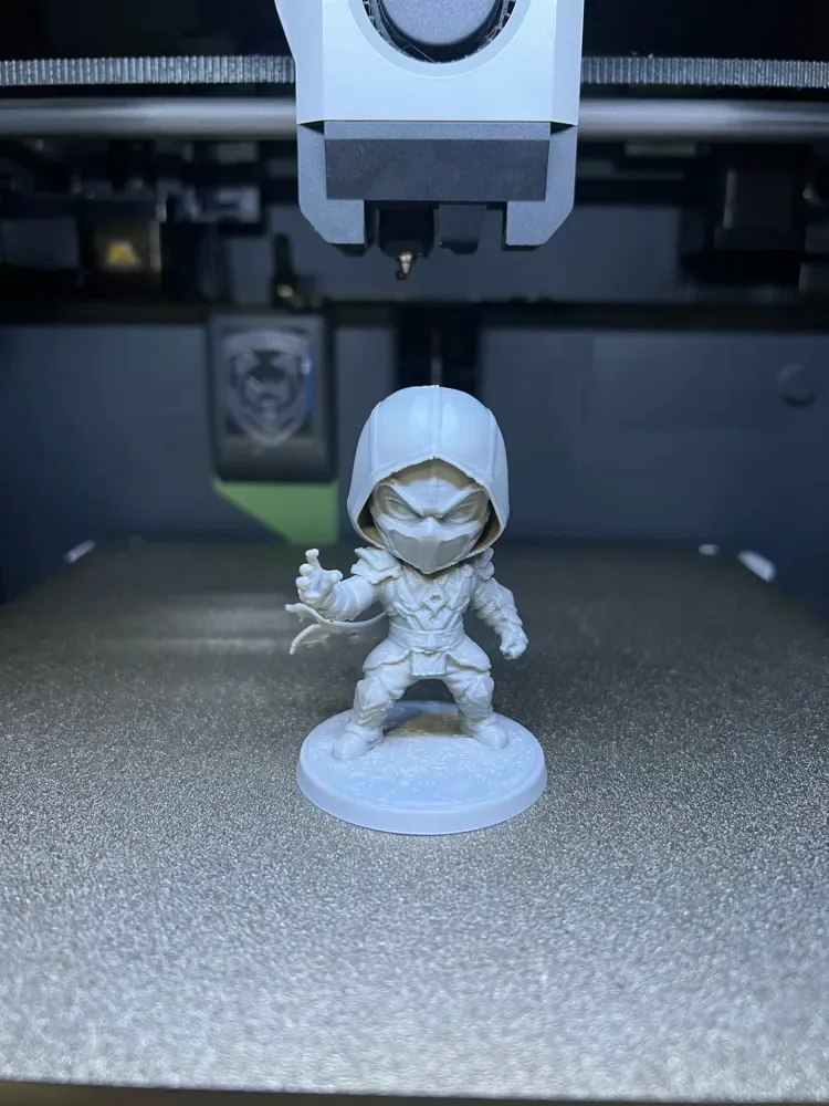 Chibi Noob Saibot - Figura linda de Mortal Kombat, vista 2