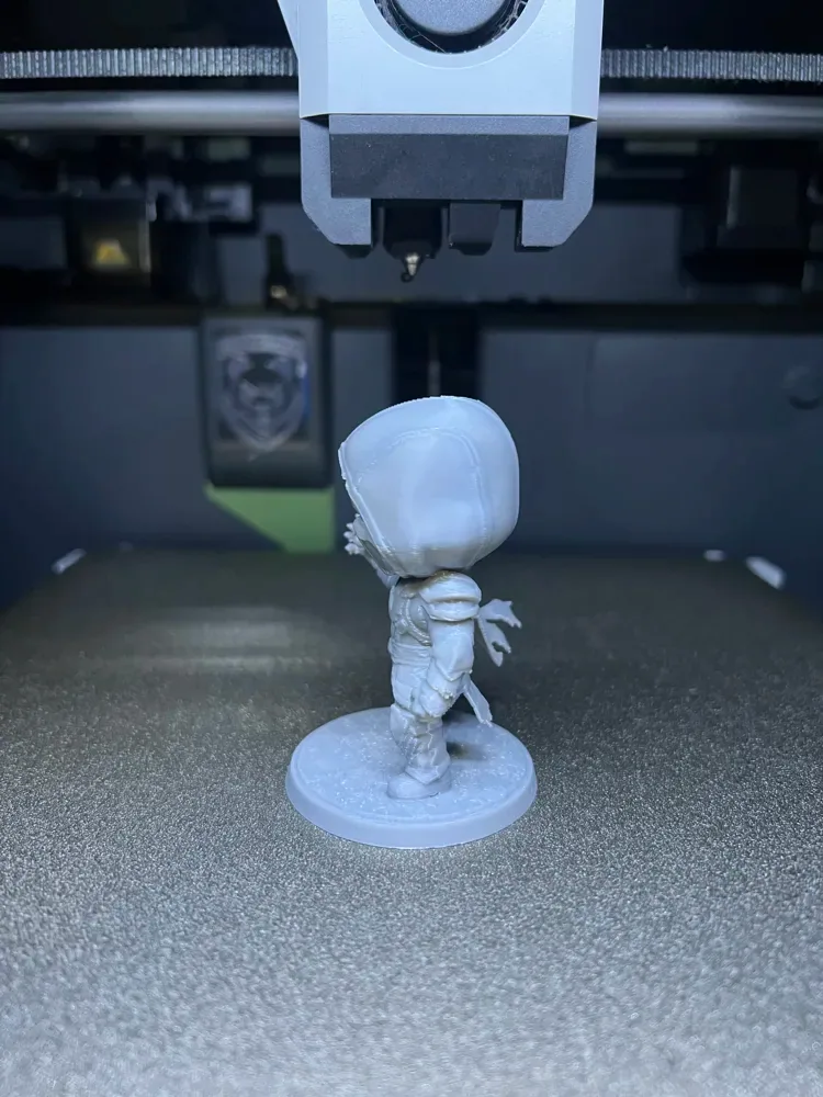 Chibi Noob Saibot - Figura linda de Mortal Kombat, vista 3