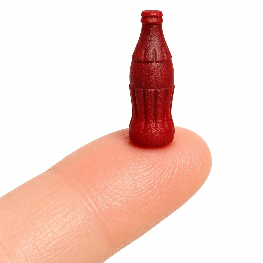 Serie Mini Iconos de Comida - #18 CocaCola Insp. Botella, vista 2