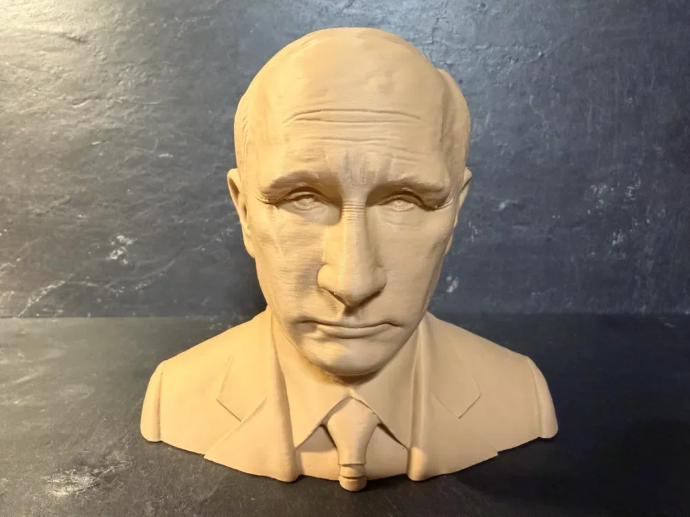 Busto de Vladimir Putin 130mm, vista 1