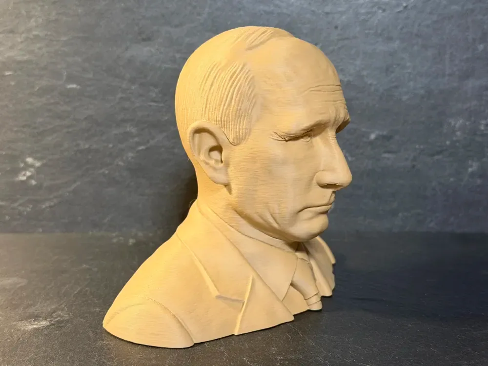 Busto de Vladimir Putin 130mm, vista 2