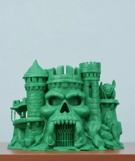 Castillo de la Isla Calavera – Terreno de juegos de fantasía, vista 2