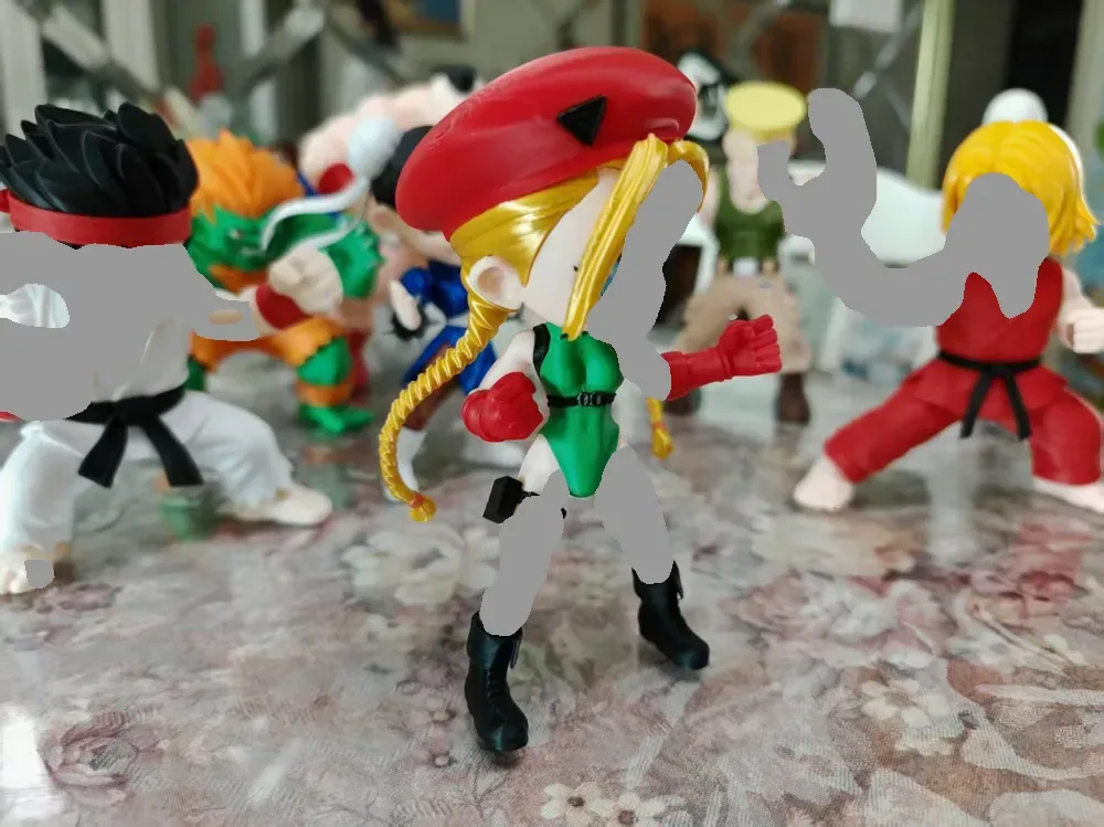 Chibi Street Fighter Cammy White Impreso en partes (No se requiere AMS), vista 3
