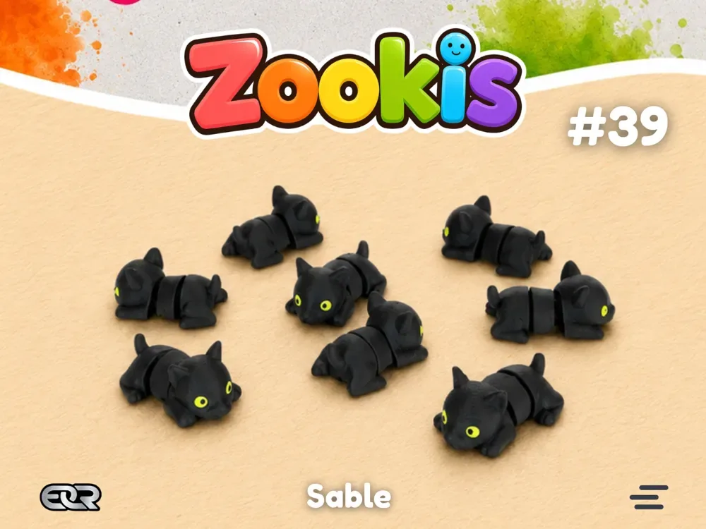 Zookis - Sable (pantera negra) #39, vista 1