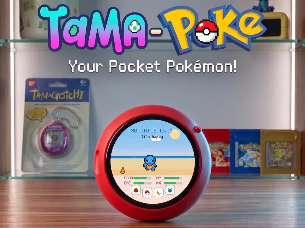 TamaPoke: un Tamagotchi de Pokébola Pokémon, vista 1