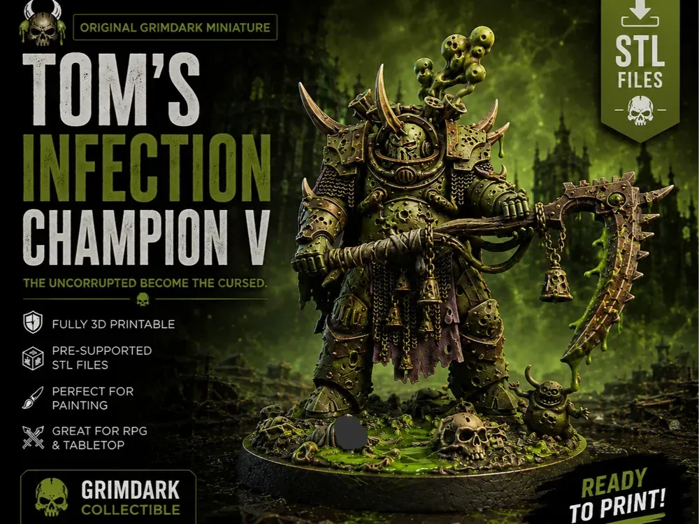 Campeón de infección de Tom V, vista 1