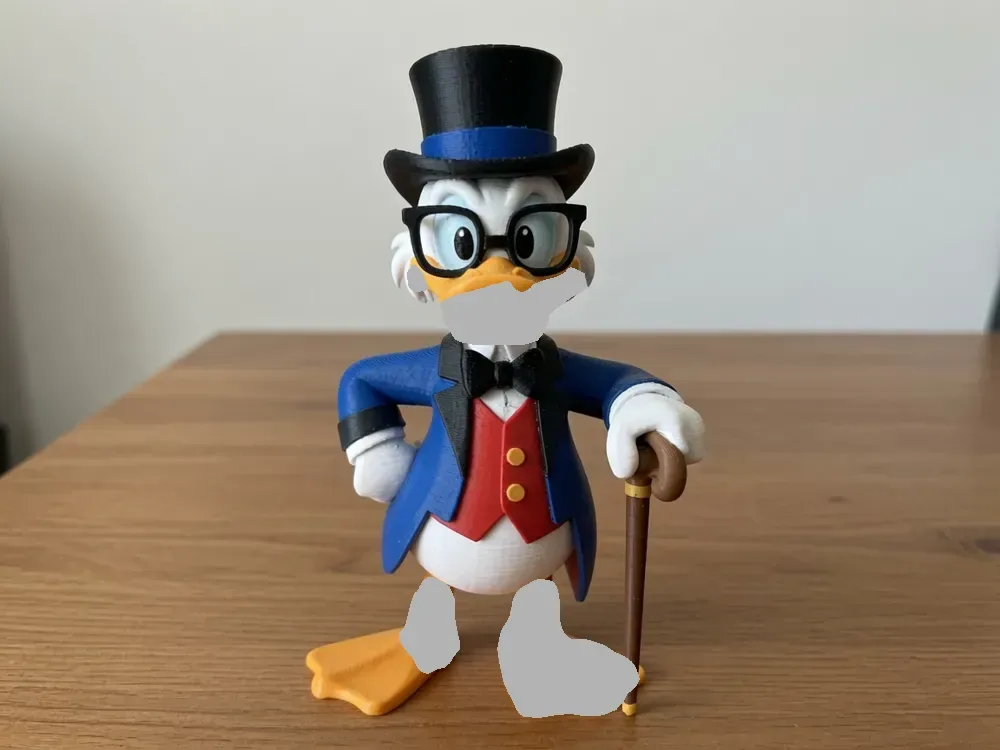 Mini figura de Scrooge McDuck | disney, vista 1