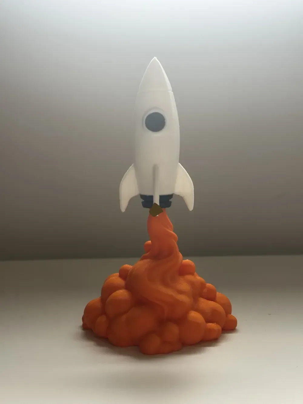 Compañero de escritorio de lanzamiento de cohetes - Decoración espacial, vista 3